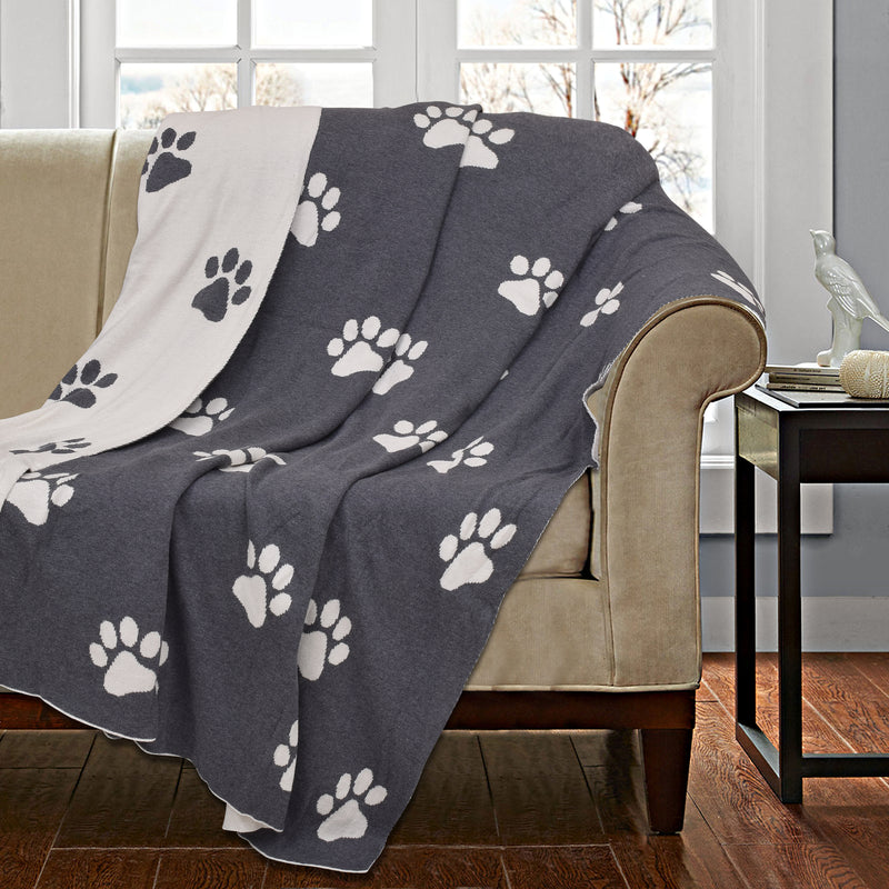 Pet Design Throw Blanket - Pure Cotton - 130cm x 150cm (50" x 60" Inches)