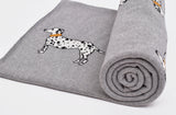 Pet Design Throw Blanket - Pure Cotton - 130cm x 150cm (50" x 60" Inches)