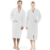 Ultimate Bathroom Comfort Set of 15: Face Towel, Bathmat, Contour and Bathrobe.