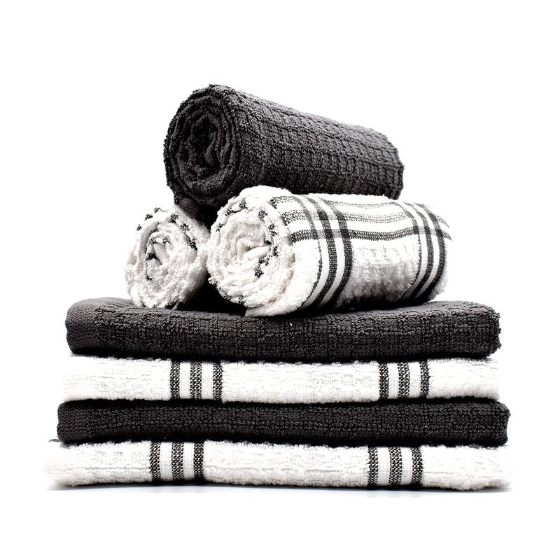 Buy Kitchen Tea Towels - Pure Cotton - Pack of 12 Online | Penguin
